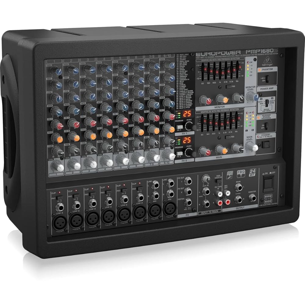 新品未使用 BEHRINGER EUROPOWER PMP1680S PMP1680S EUROPOWER - 製品一覧 - ベリンガー公式ホームページ